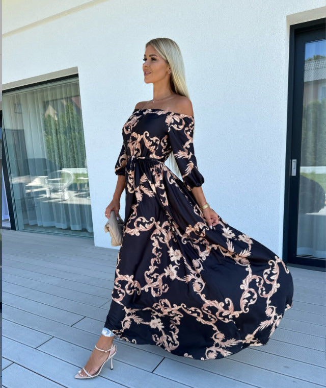 🔥【Najlepiej sprzedające się style】👗😍Sukienka z nadrukiem Resort